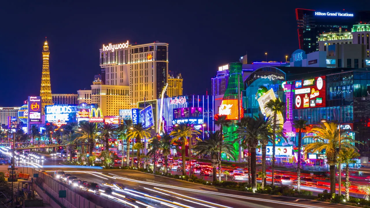 Las Vegas, on the blockchain. Image: Shutterstock