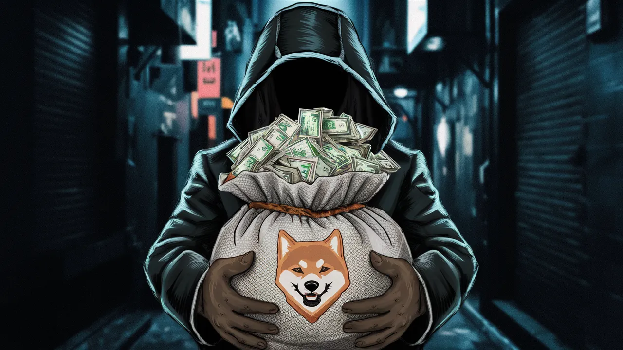 Shibu Inu founder Ryoshi could be holding as much as 10% of the SHIB supply. Image: Created by Decrypt Using AI