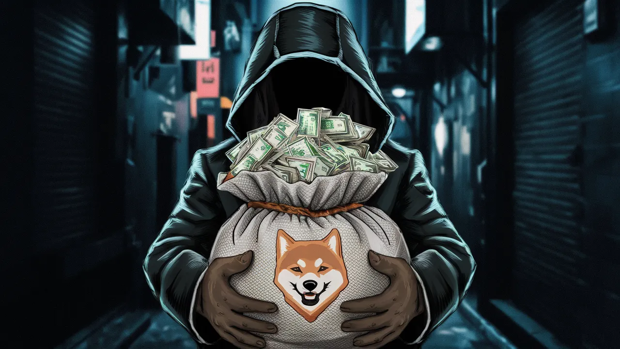 Shibu Inu founder Ryoshi could be holding as much as 10% of the SHIB supply. Image: Created by Decrypt Using AI