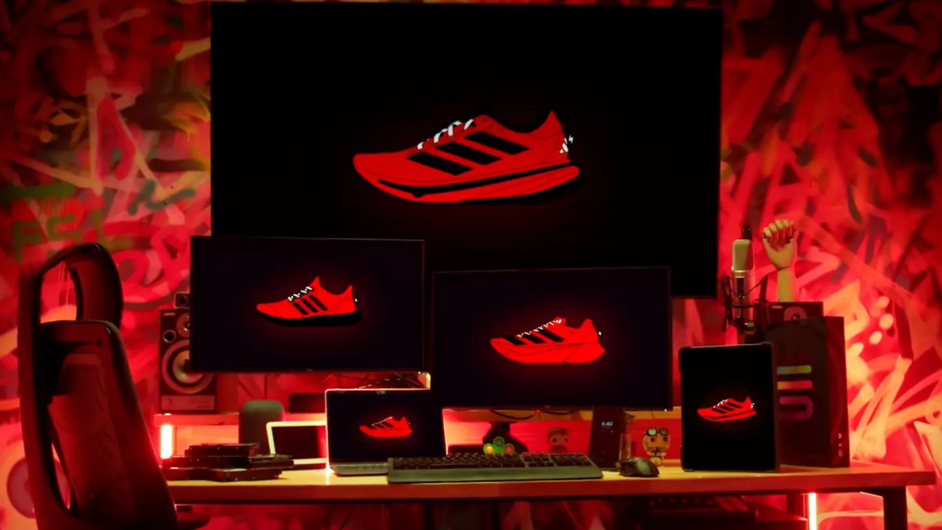 A still from the Adidas x Stepn teaser video. Image: Stepn