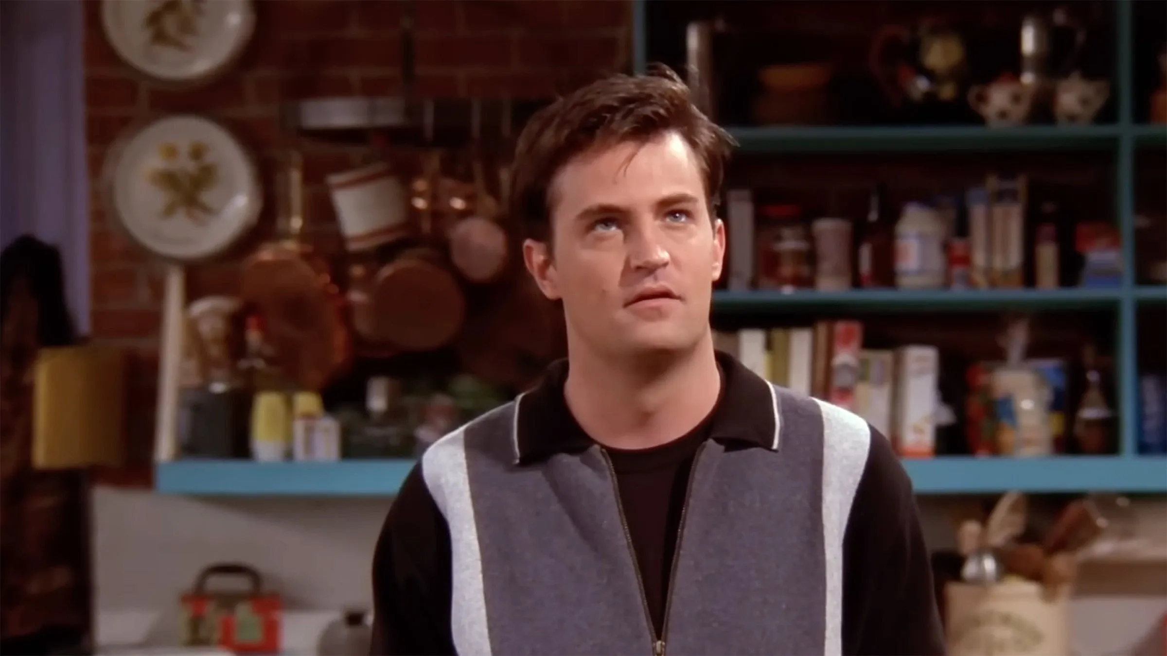 Chandler Bing as performed by Matthew Perry on "Friends." Image: Warner Bros. TV/YouTube