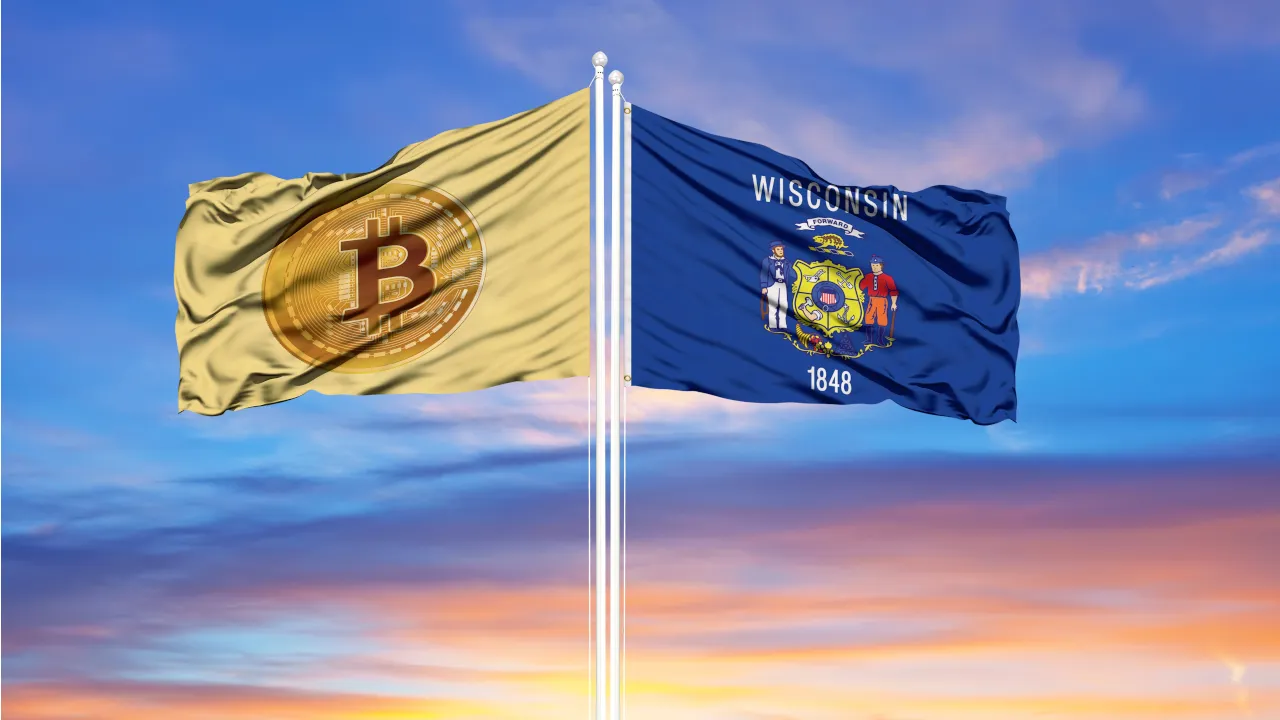 Wisconsin and Bitcoin. Image: Shutterstock
