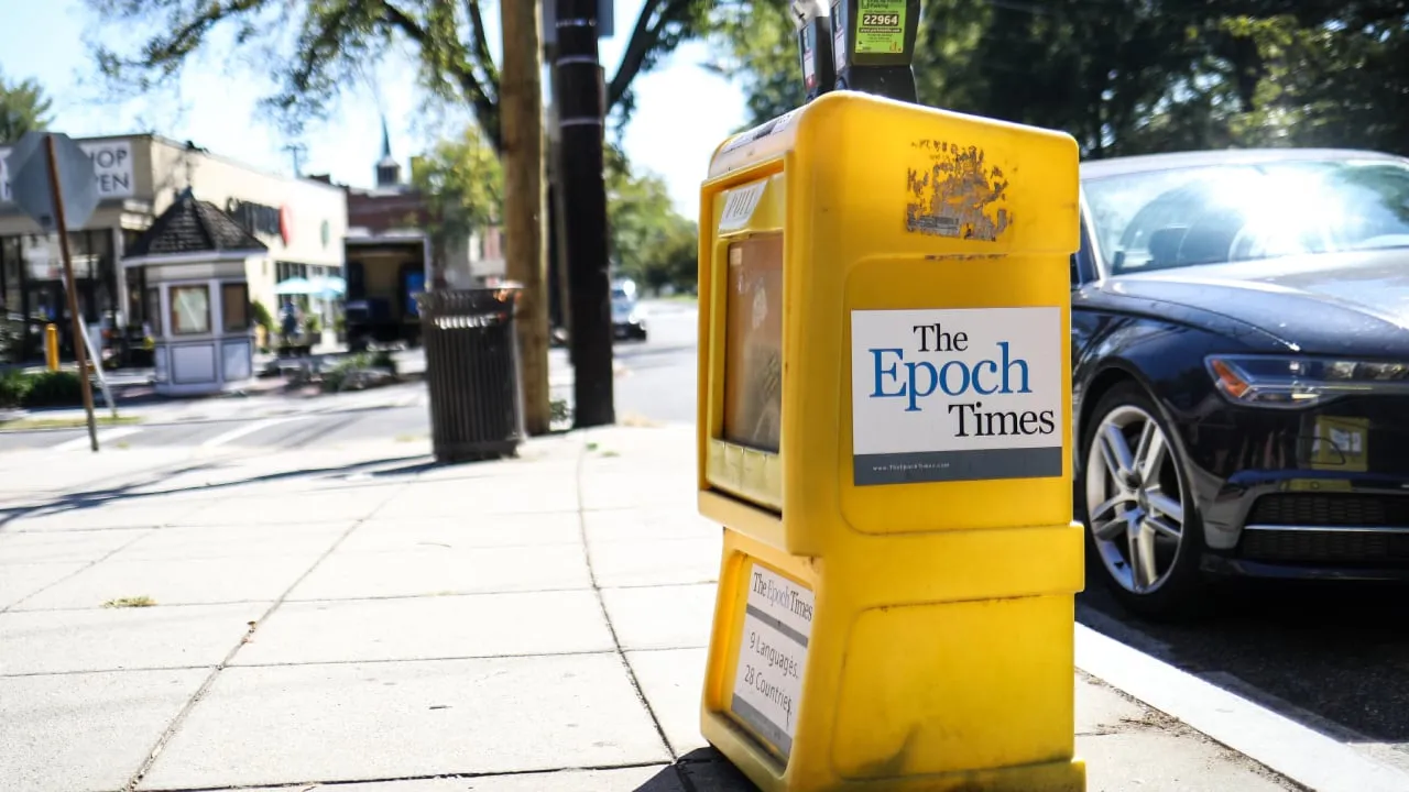 The Epoch Times. Image: Shutterstock