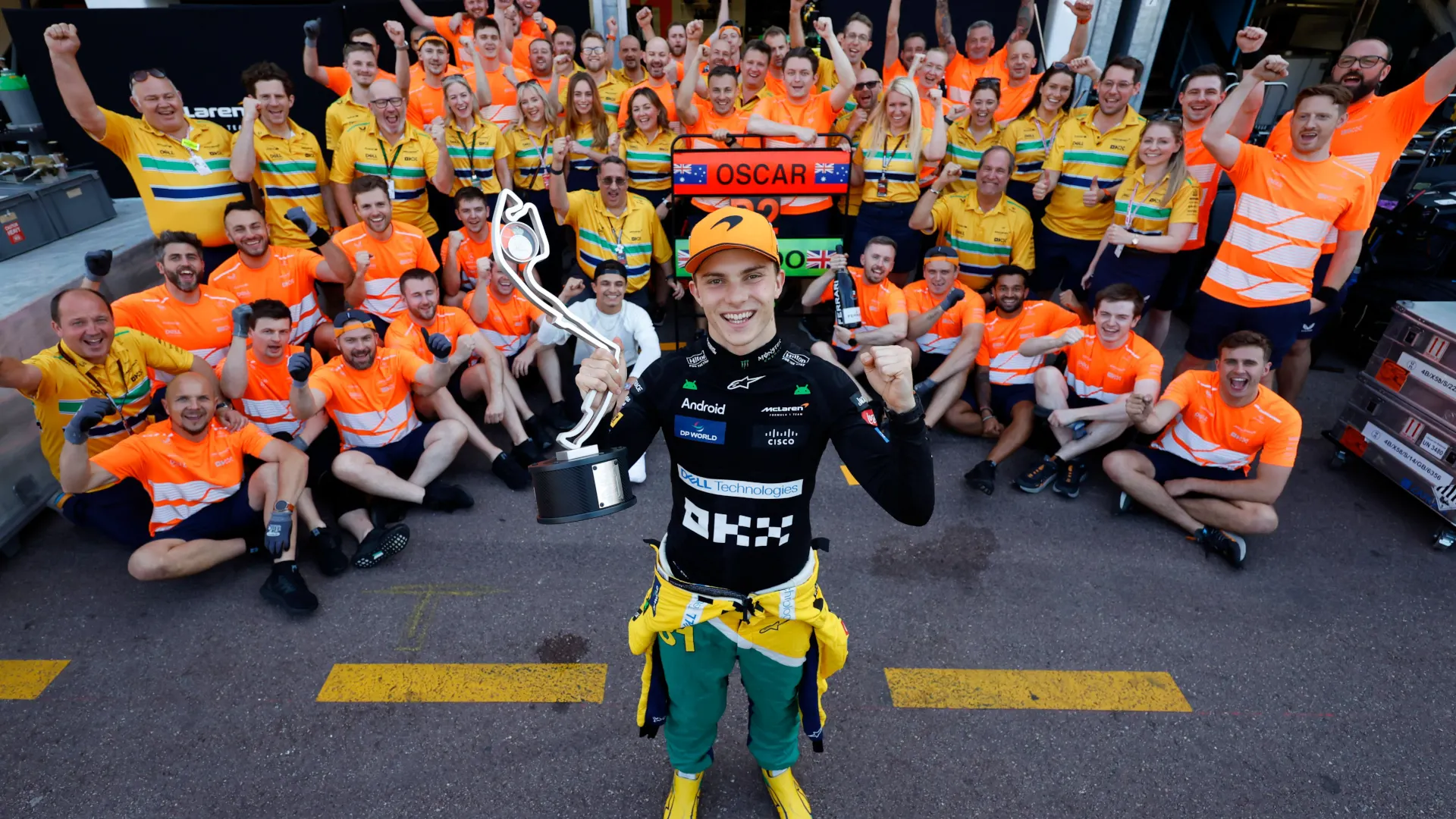 McLaren F1 driver Oscar Piastri after the 2024 Monaco Grand Prix. Image: McLaren