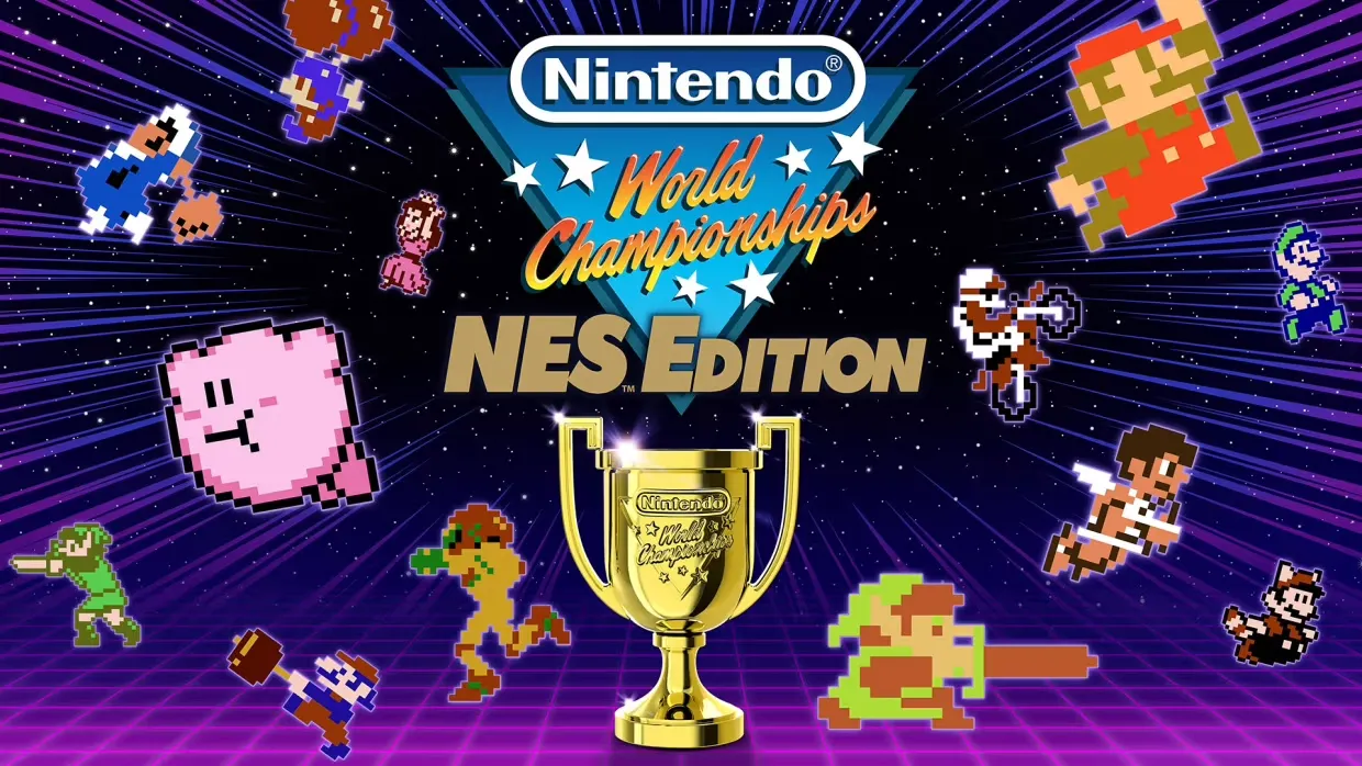 Artwork from Nintendo World Championships: NES Edition. Image: Nintendo