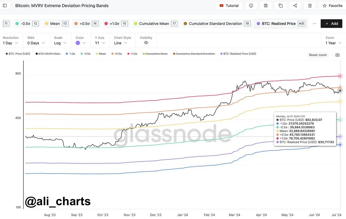 bitcoin glassnode chart shared by @ali_charts on Twitter