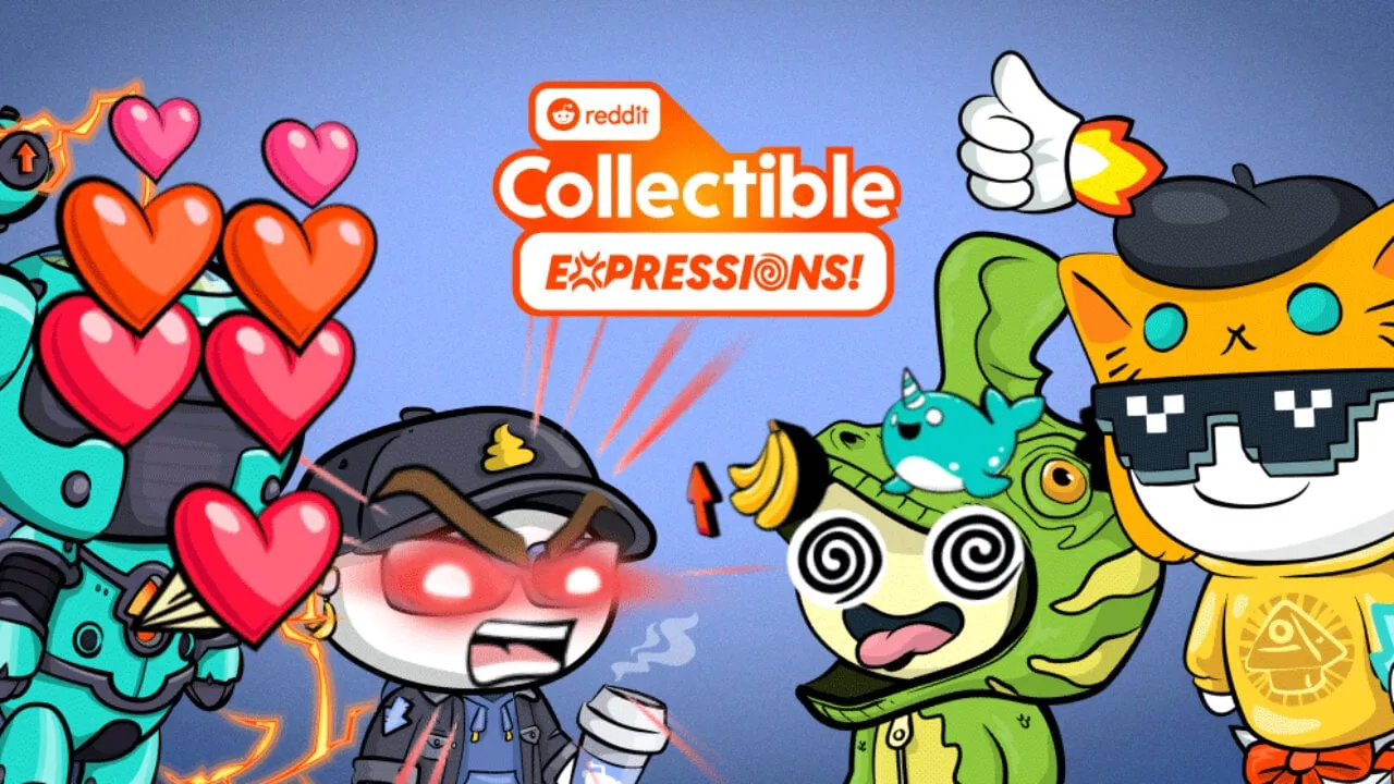 Reddit Collectible Expressions. Image: Reddit
