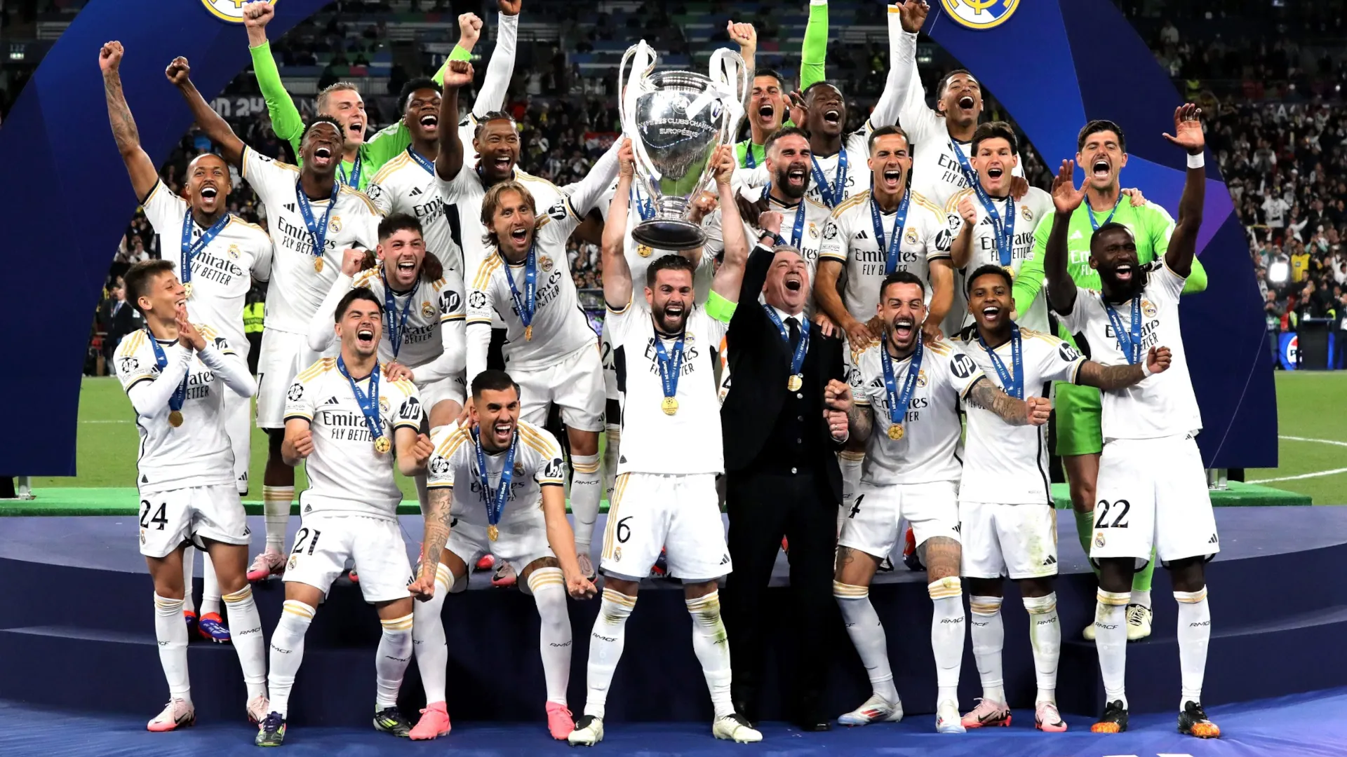 Real Madrid won the Champions League 2024 final. Photo: Shutterstock