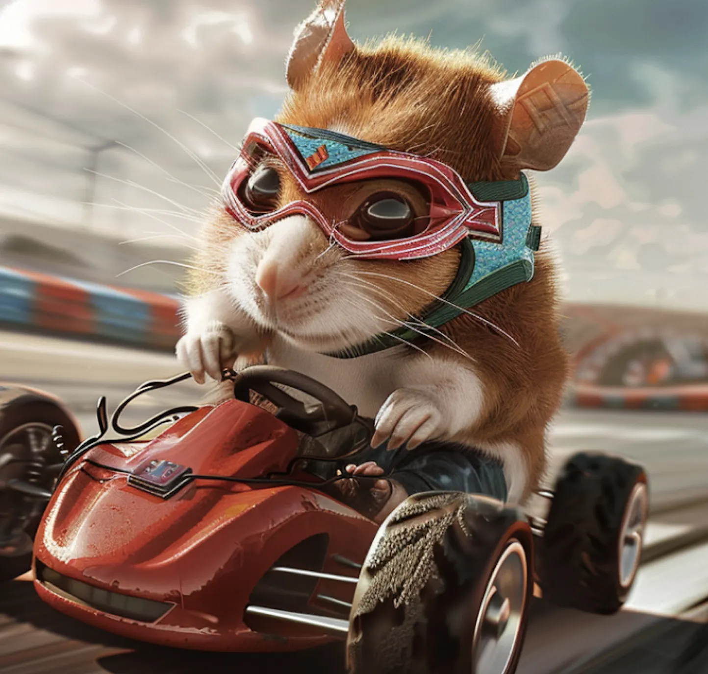 Artwork from the Hamster Racing League: Image: Fanplay