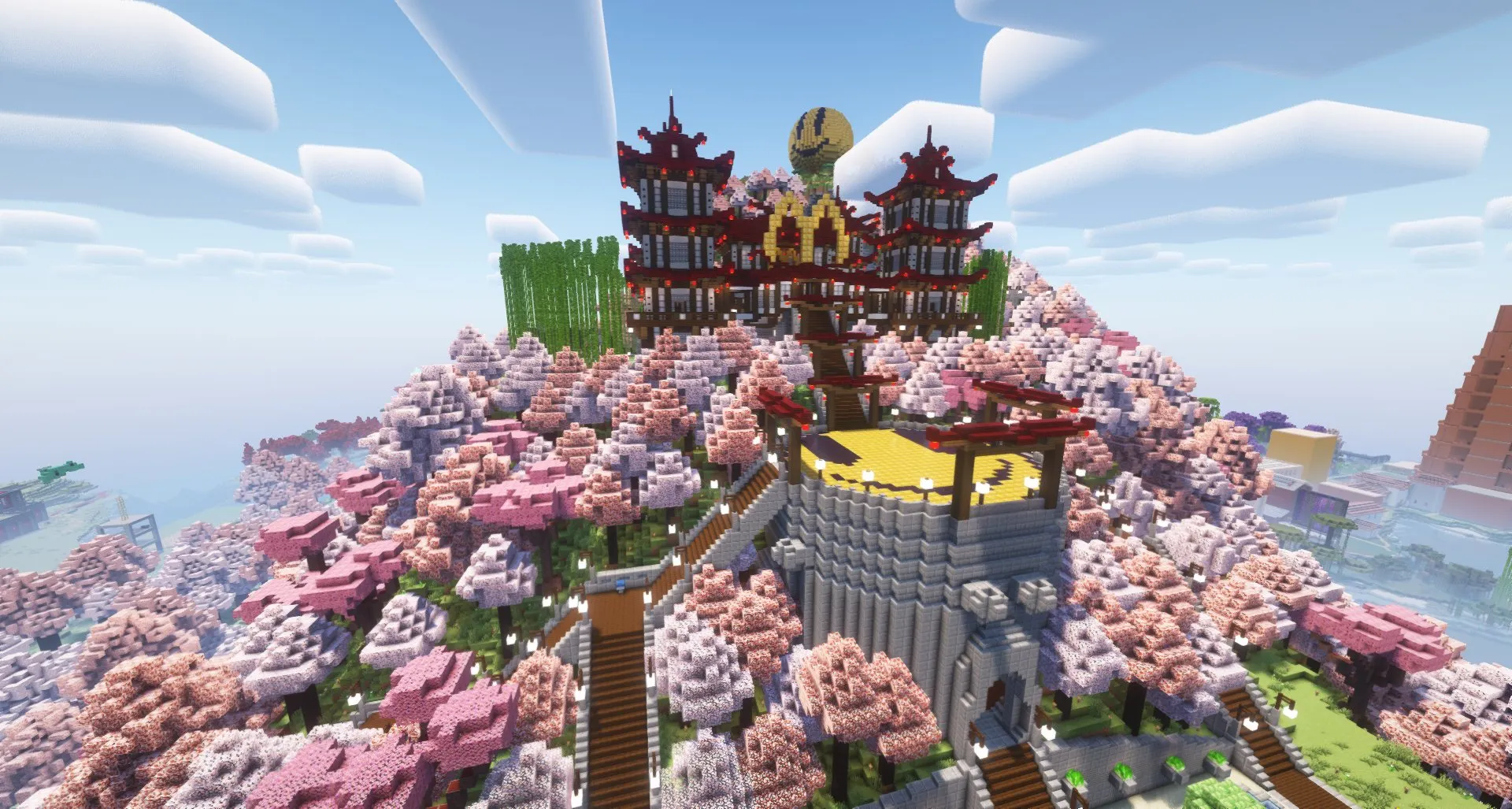 A screenshot from Miladycraft, the Minecraft server for Milady Maker. Image: Miladycraft