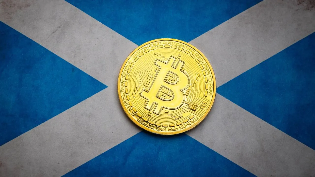 Bitcoin and Scotland. Image: Shutterstock