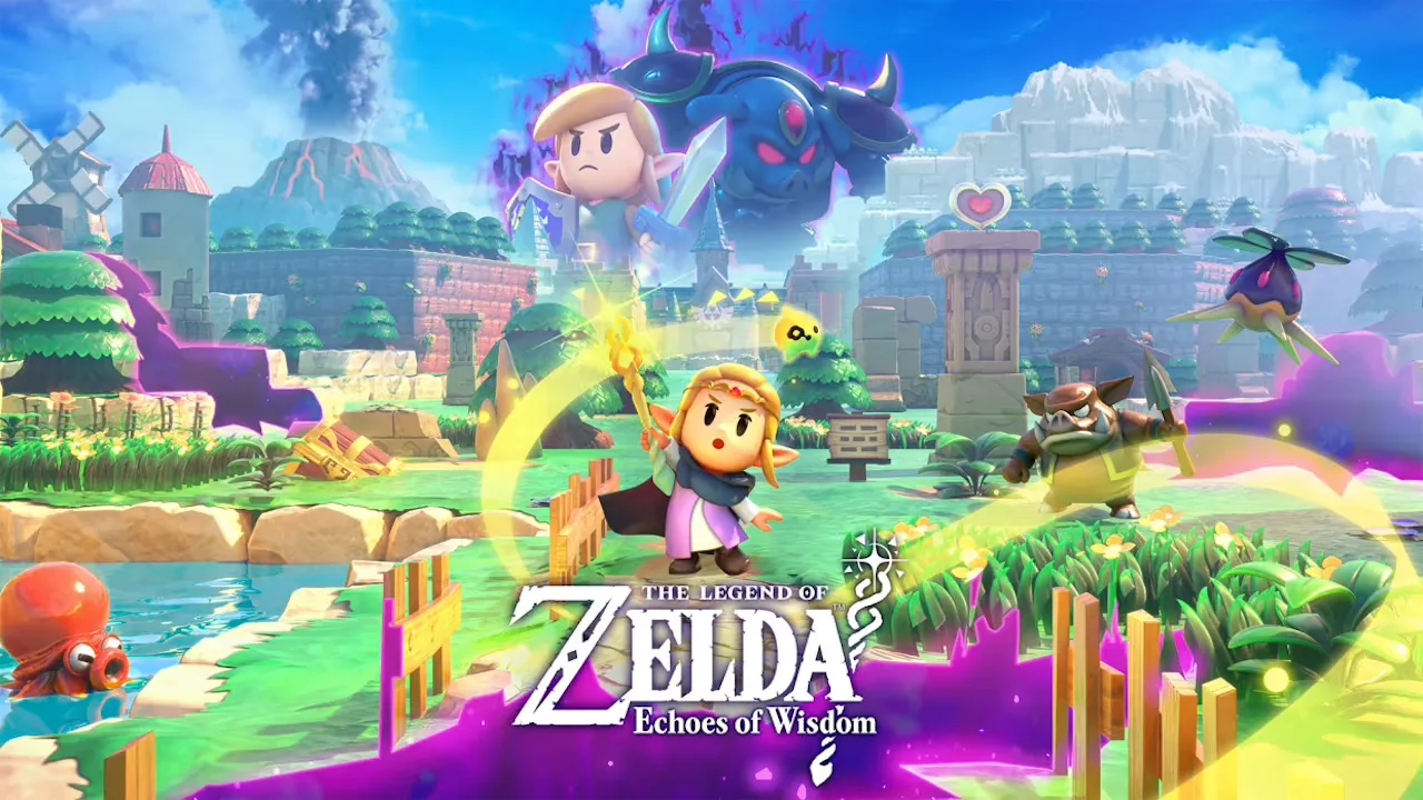 Artwork from The Legend of Zelda: Echoes of Wisdom. Image: Nintendo