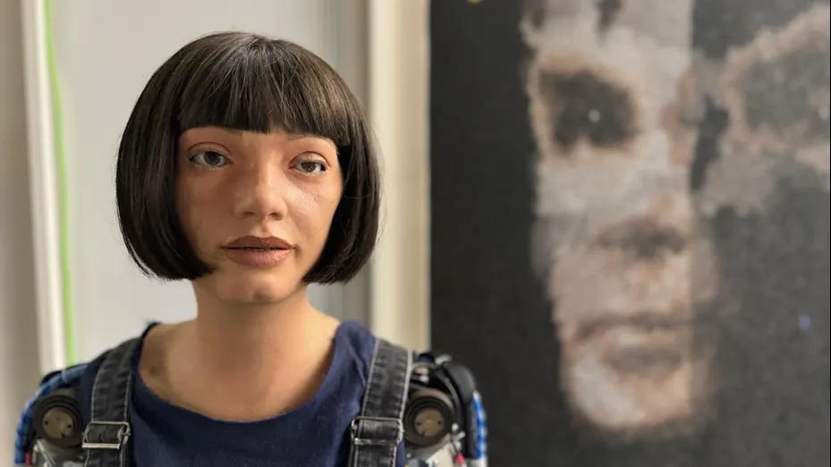 Humanoid robot Ai-Da Source: Sotheby's