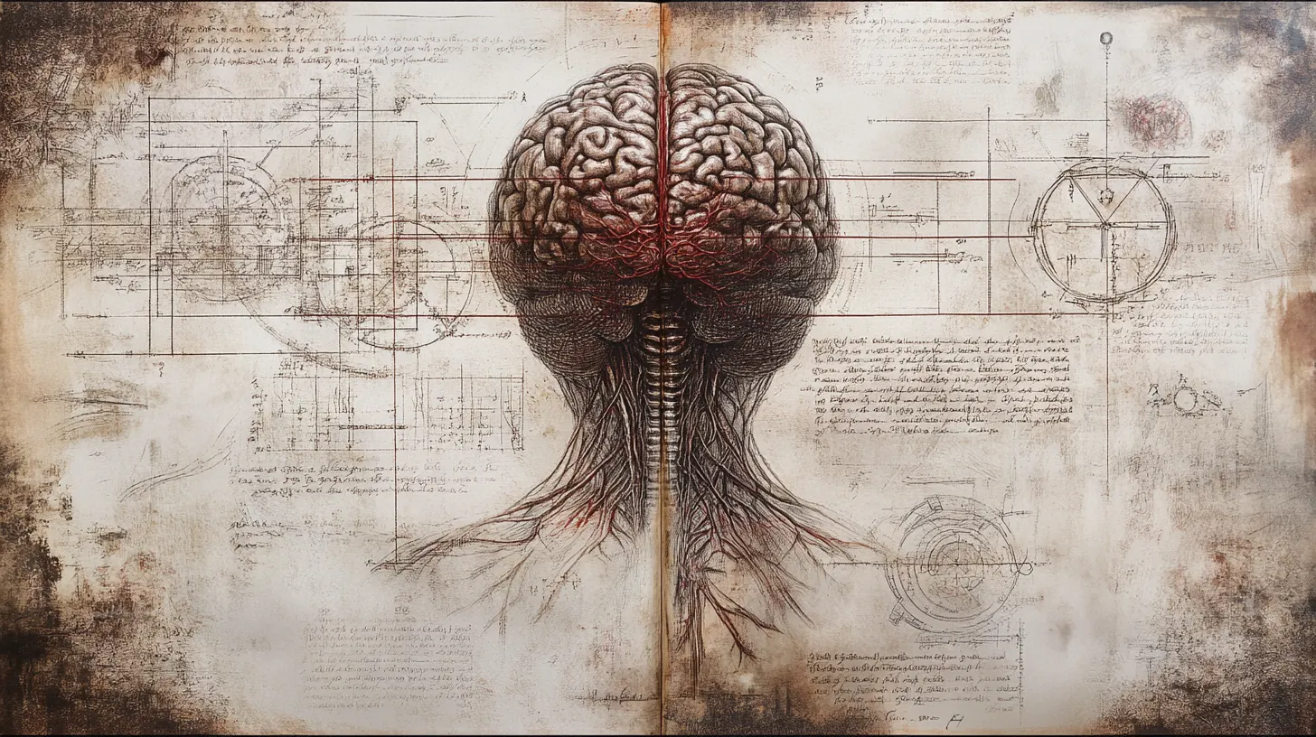 The human brain. Image: Created by Decrypt using AI