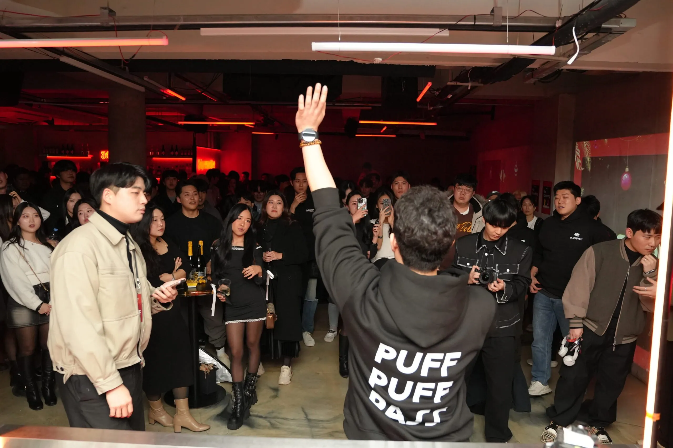 Puffpaw Korean community event.