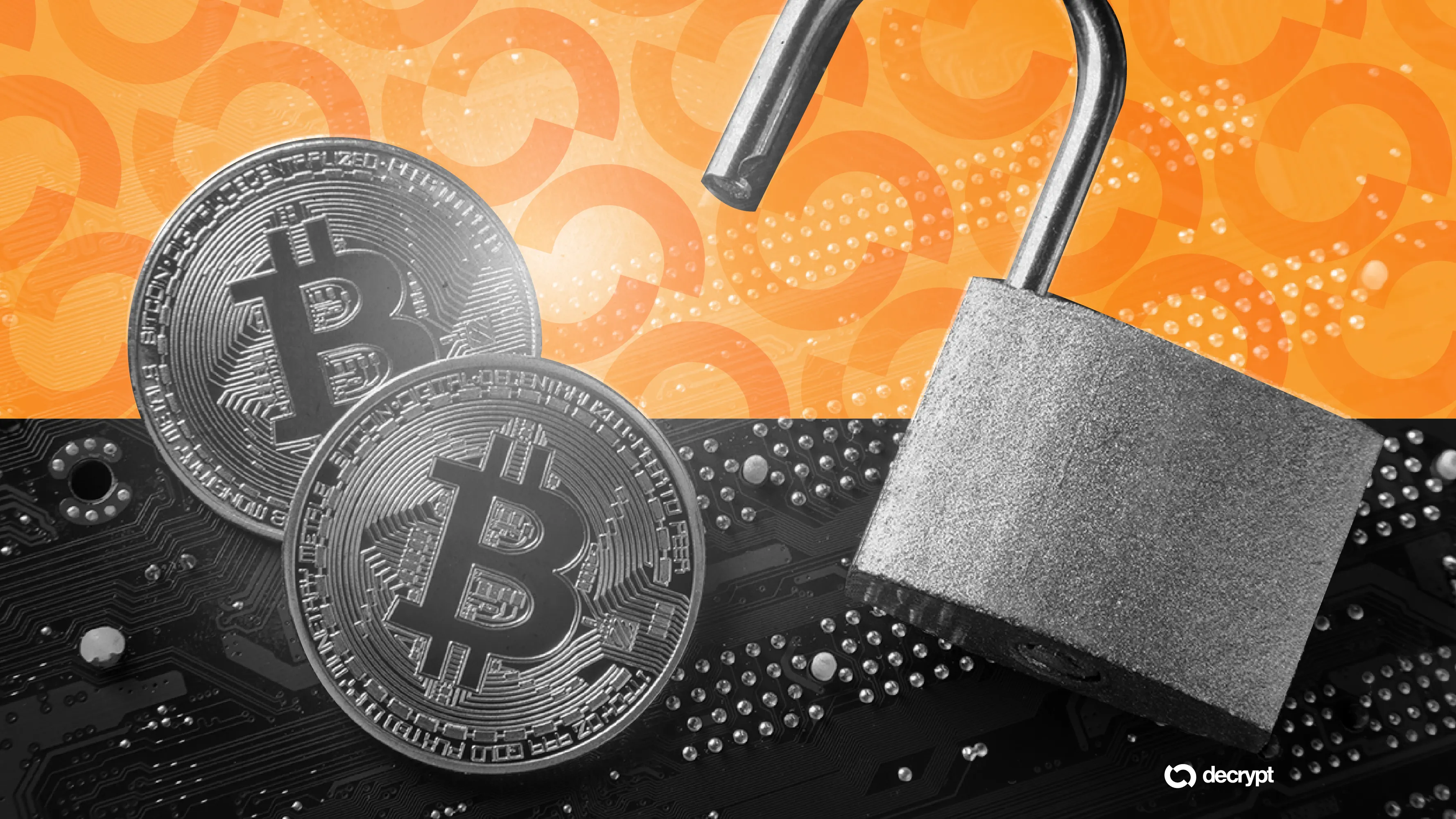 Bitcoin security. Image: Shutterstock/Decrypt