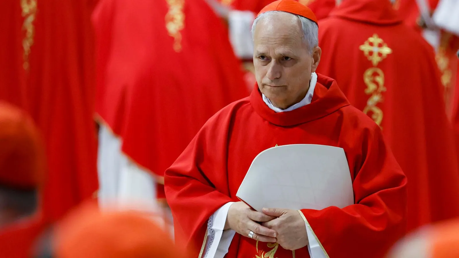 Image: Then Cardinal Robert Francis Prevost