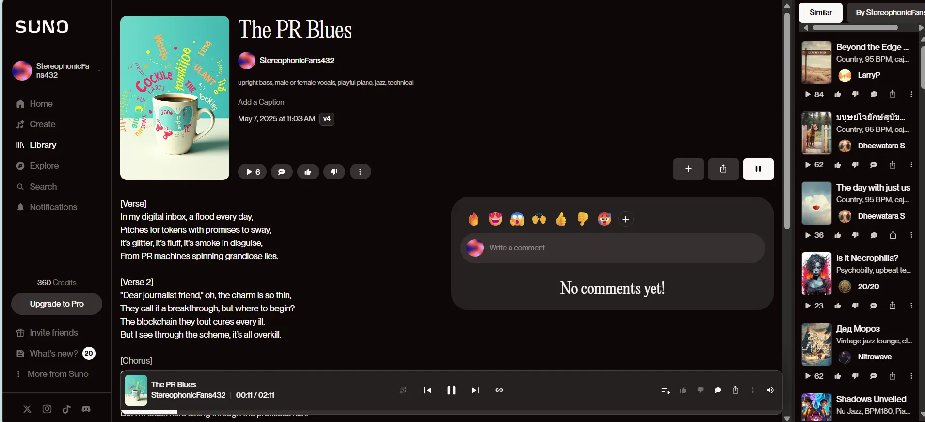 AI music tool Suno