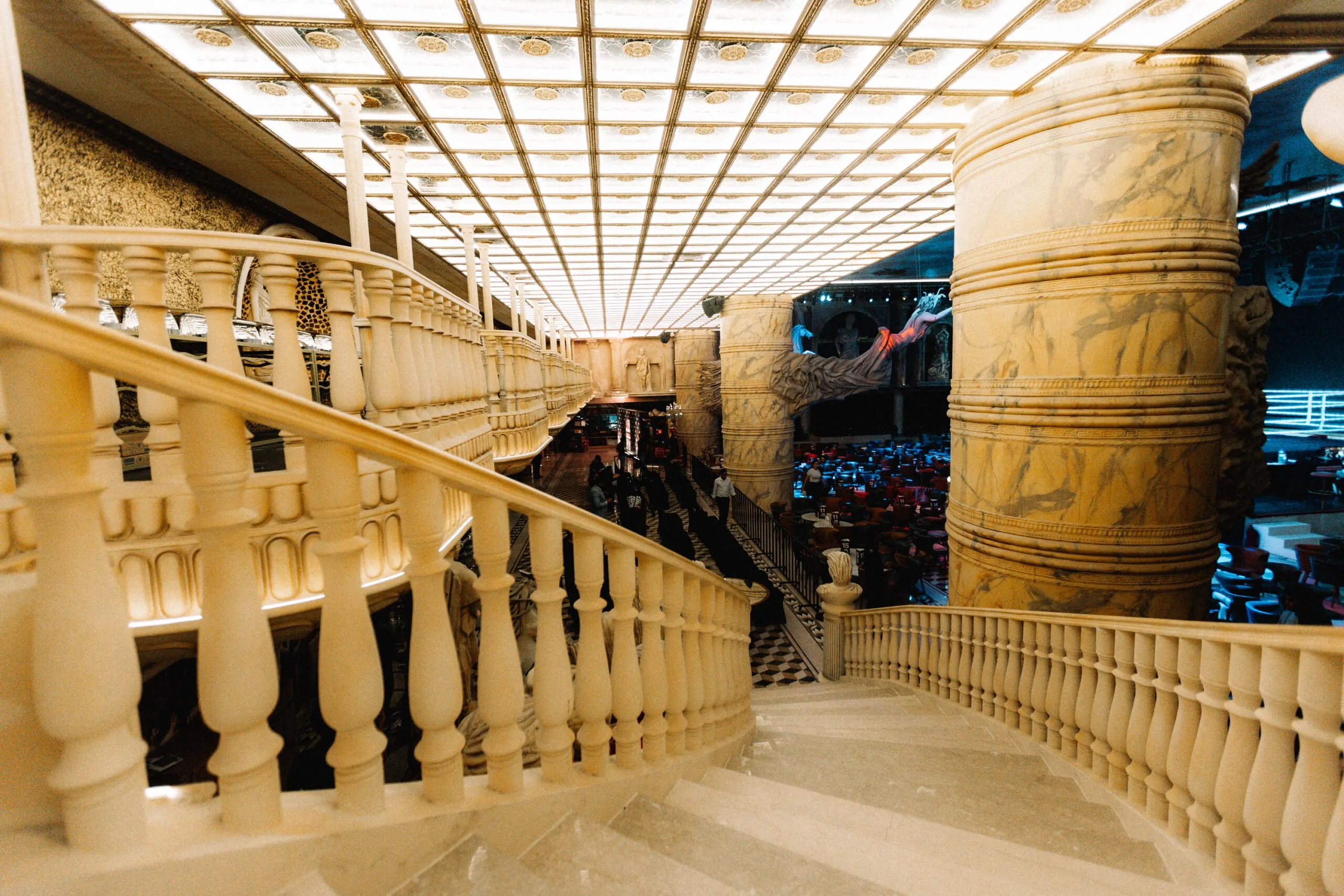 Stairs of Troy Dubai.