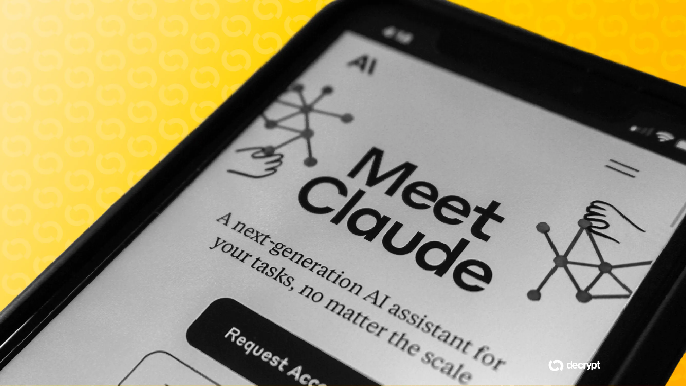 Anthropic's Claude AI. Image: Shutterstock/Decrypt