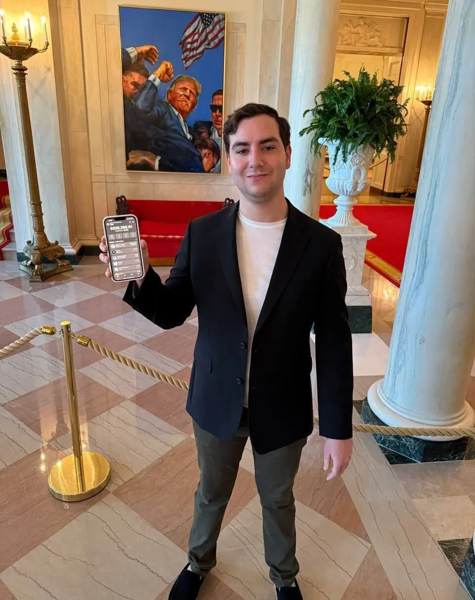 Pinto at Trump crypto dinner