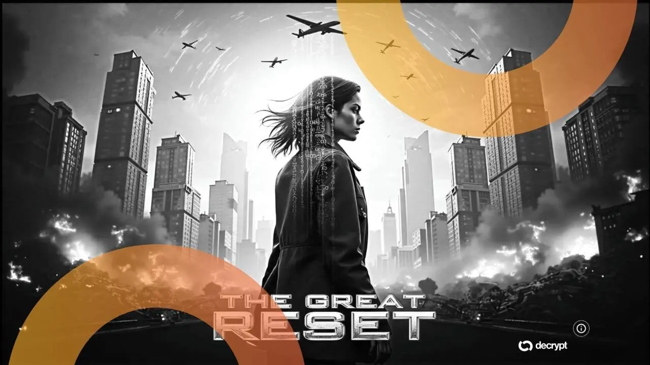 AI-generated feature film 'The Great Reset' presented at the Berlin International Film Festival in 2025. Image: IMDB/Decrypt