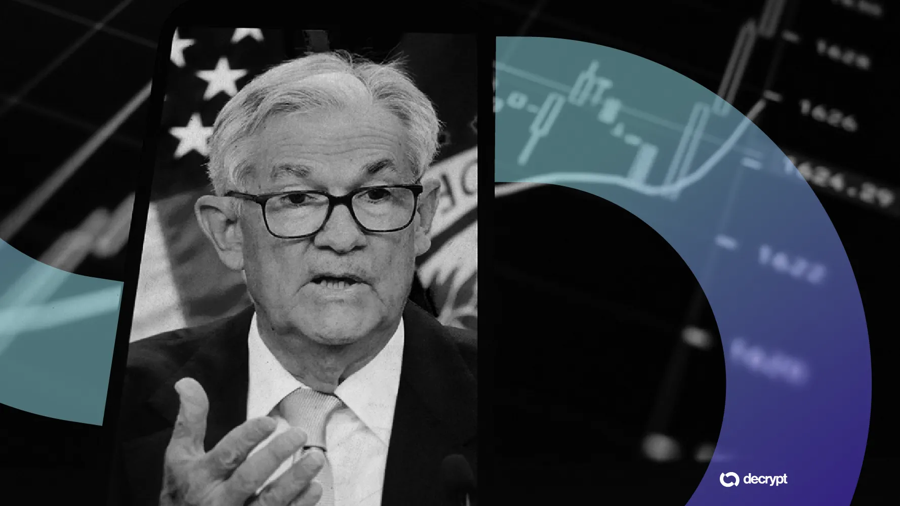 Jerome Powell, chairman of the Federal Reserve. Image. Image: Decrypt