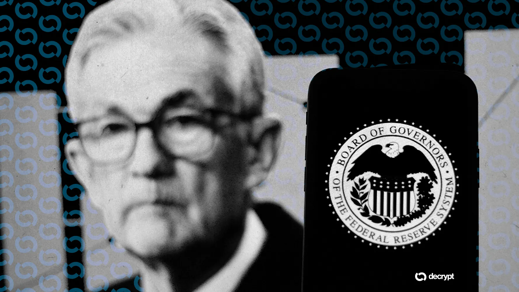 Federal Reserve Chair Jerome Powell. Image: Decrypt