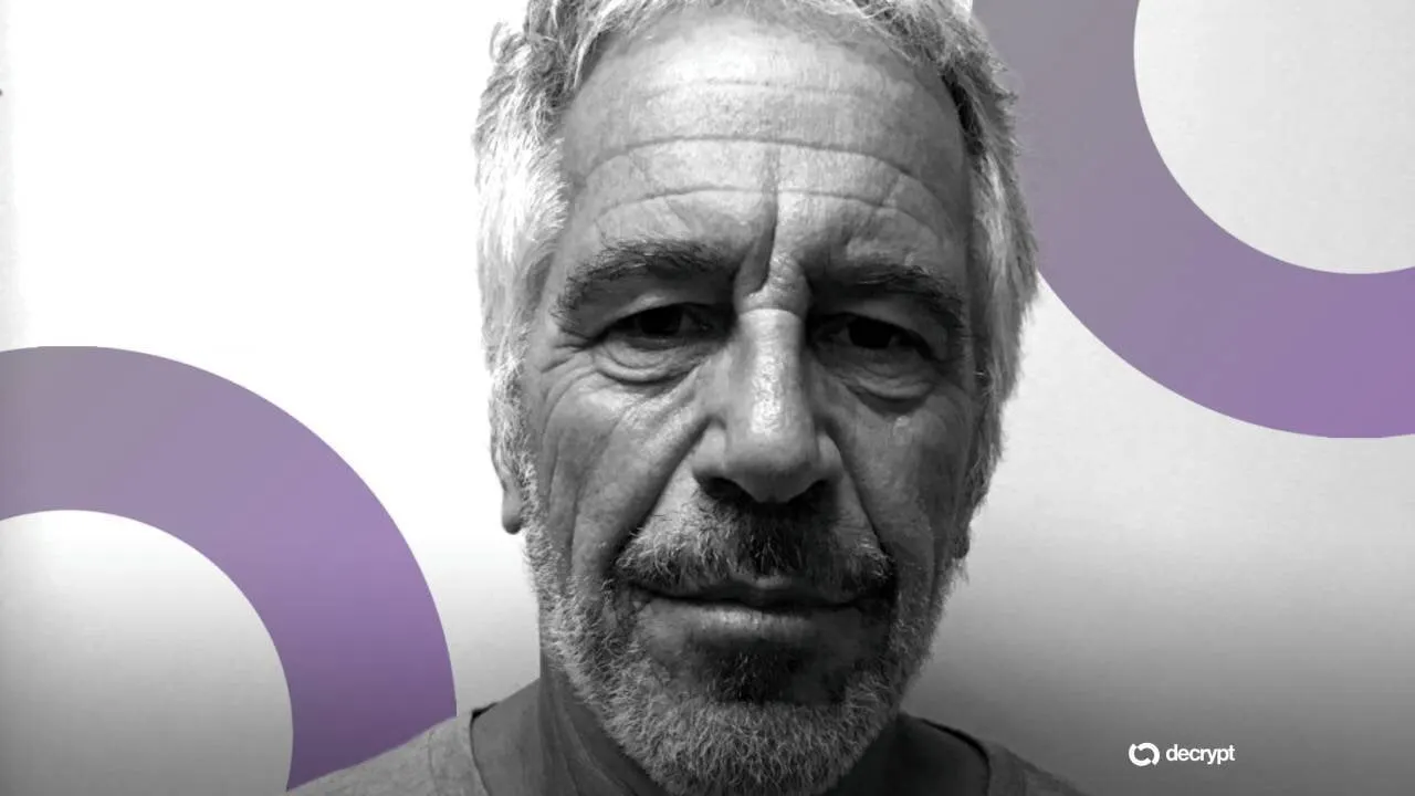 Jeffrey Epstein. Image: Decrypt/Mug shot