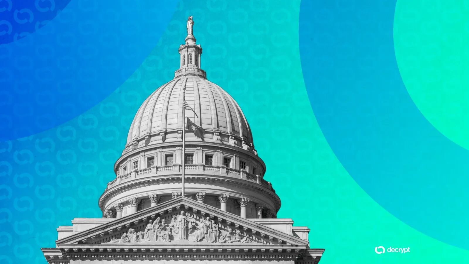 Wisconsin State Capitol Building in Madison, Wisconsin. Image: Shutterstock/Decrypt