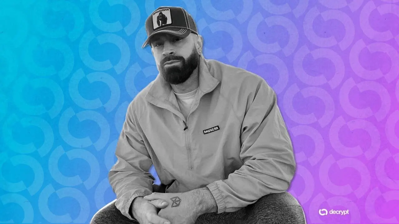 Fitness influencer Bradley Martyn. Image: X/Decrypt