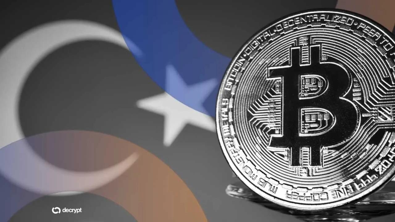 Turkey and Bitcoin. Image: Shutterstock/Decrypt