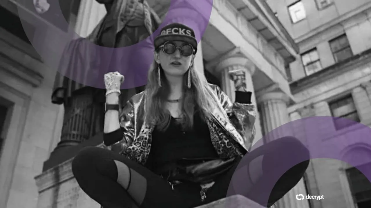 Heather 'Razzlekhan' Morgan. Image: Vimeo/Razzlekhan/Decrypt