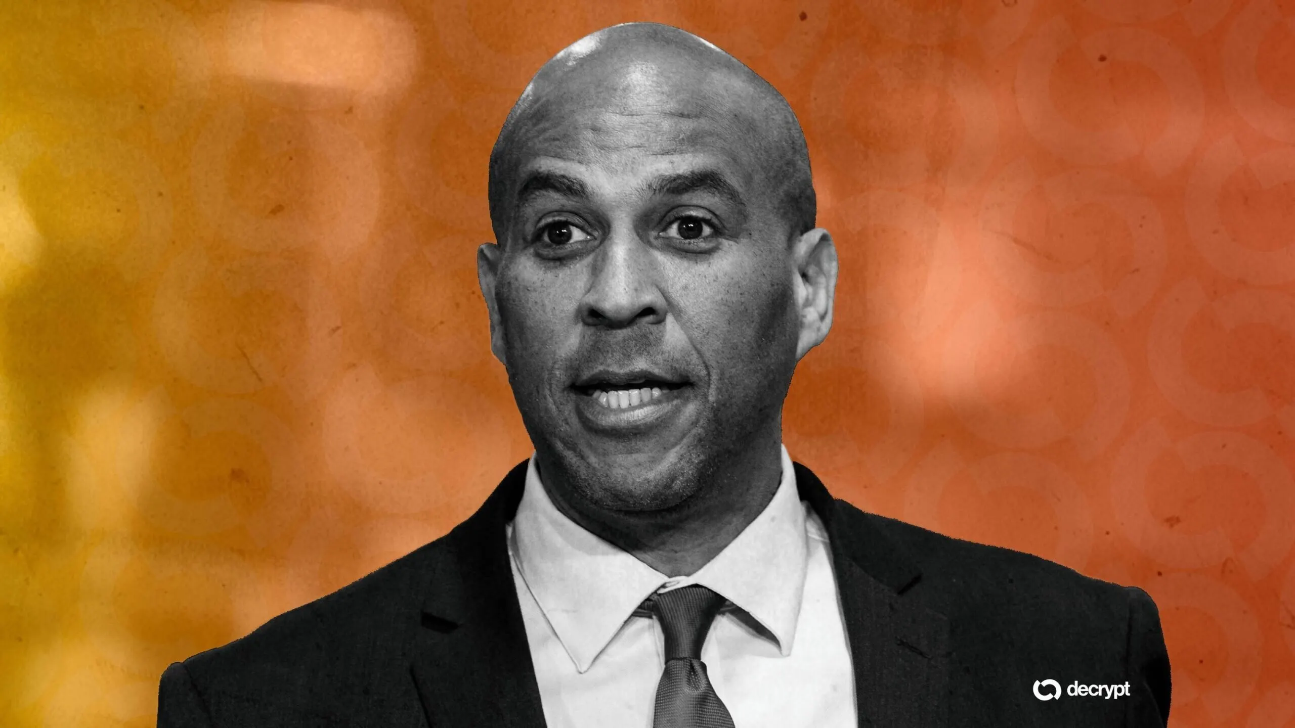 Senator Cory Booker. Image: Decrypt/Shutterstock