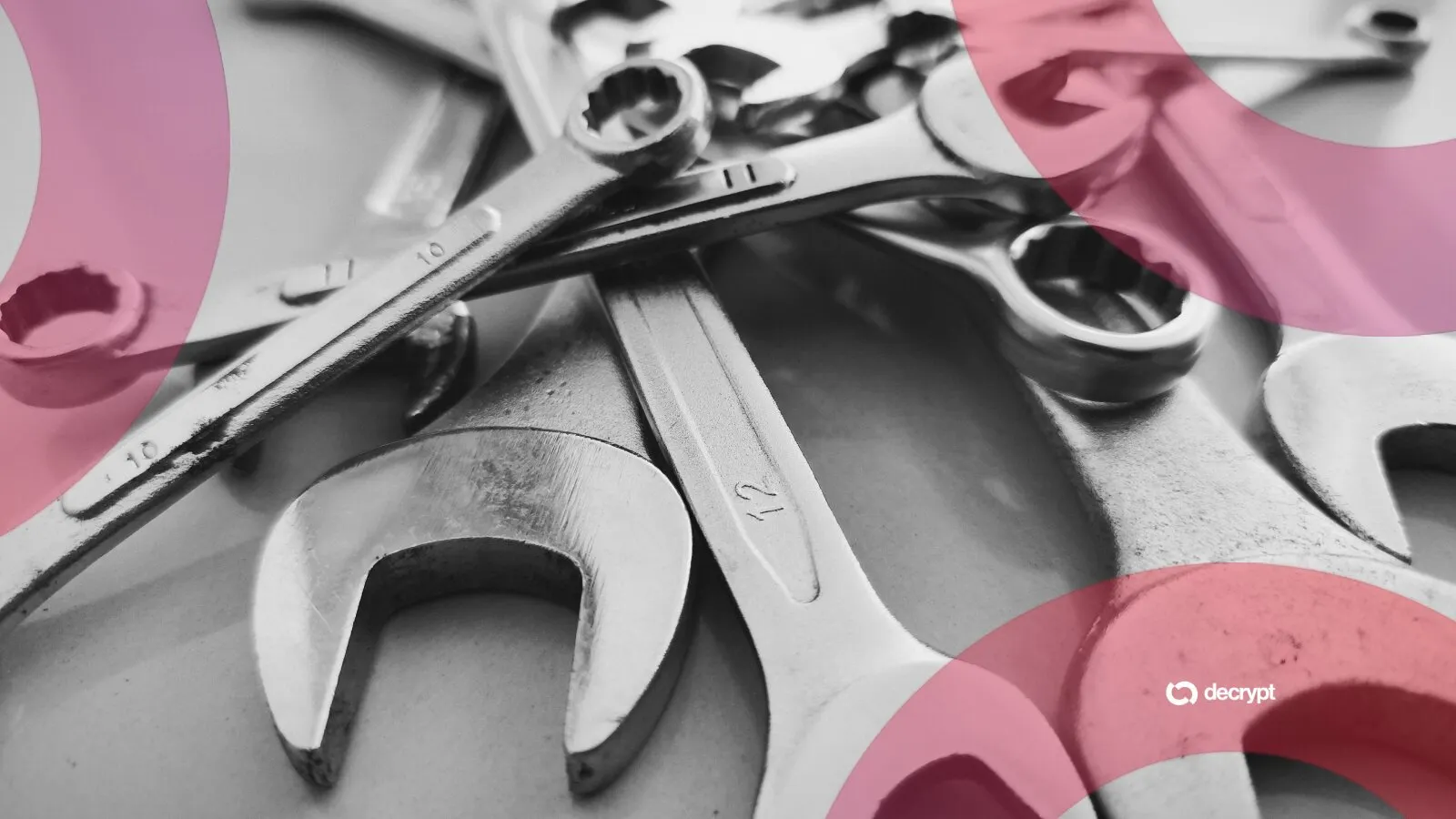 A pile of wrenches. Image: Shutterstock/Decrypt