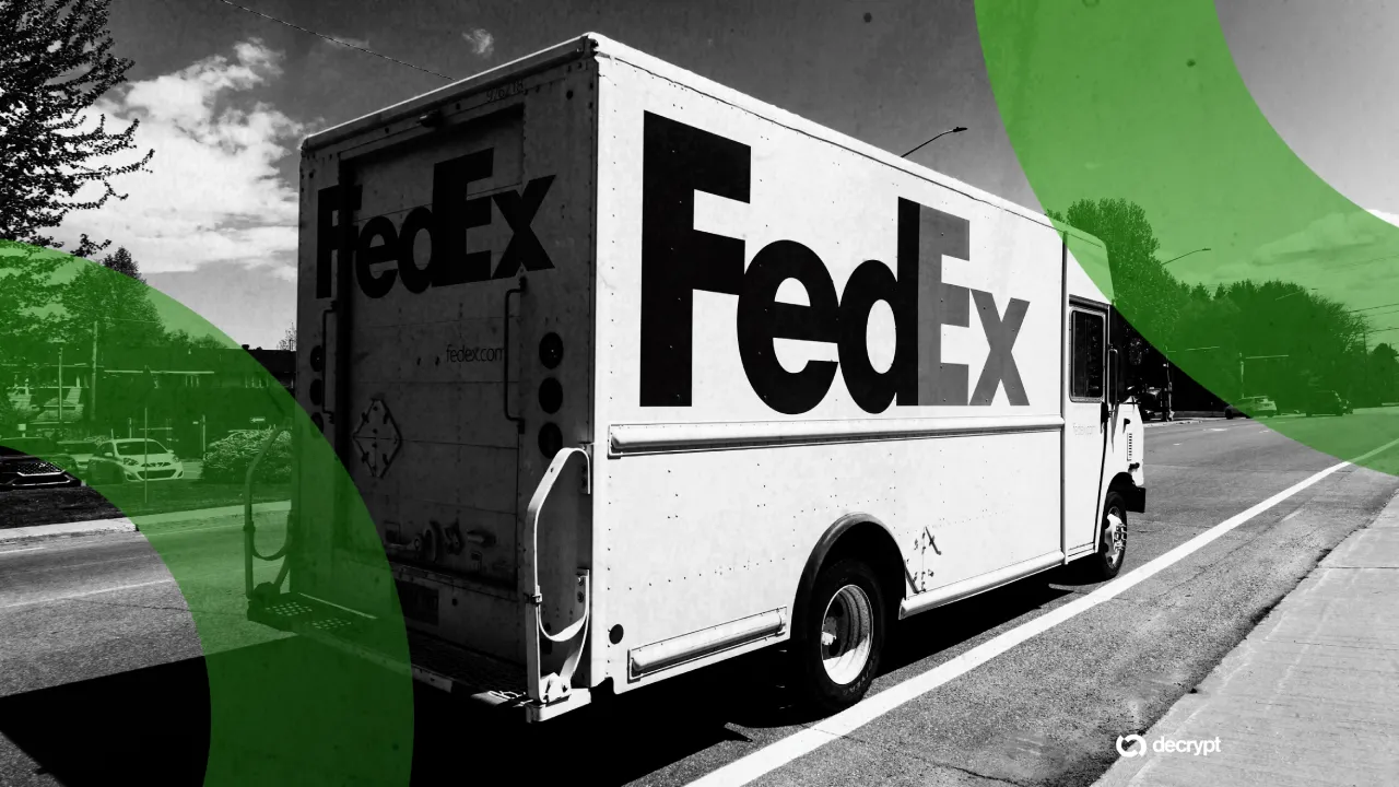 FedEx. Image: Decrypt/Shutterstock