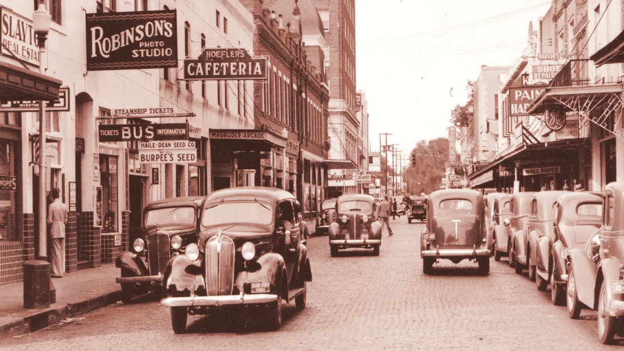 Downtown Orlando in the 1930s. Image: DonTheUpNorthMemoriesGuyHarrison, CC BY-NC-ND 2.0