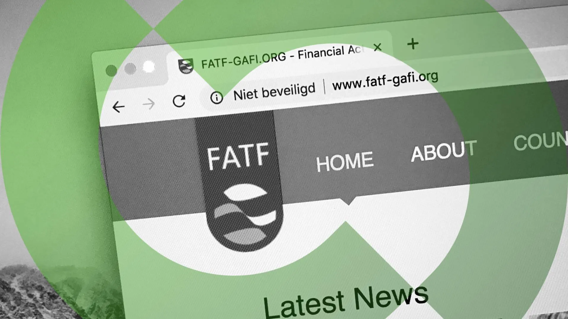The Financial Action Task Force website. Image: Shutterstock/Decrypt