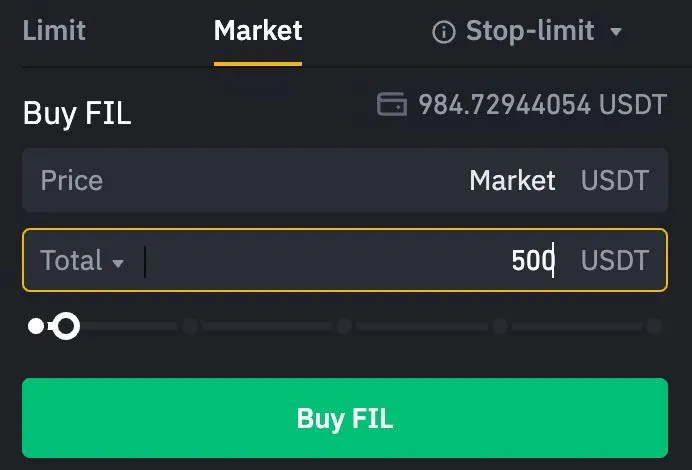 Buy FIL