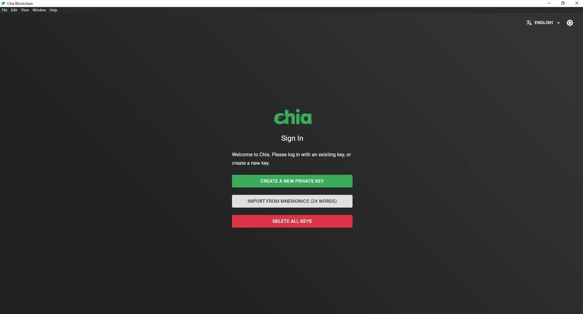 Chia screenshot