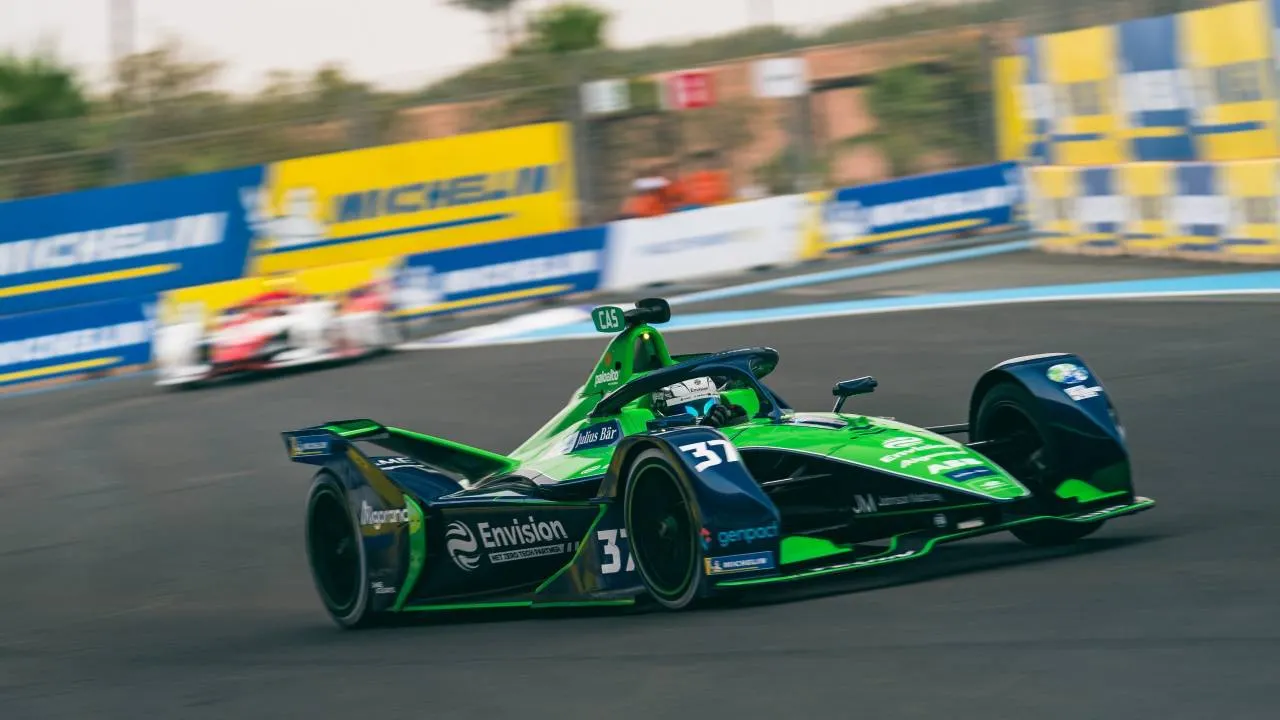 Formula E car