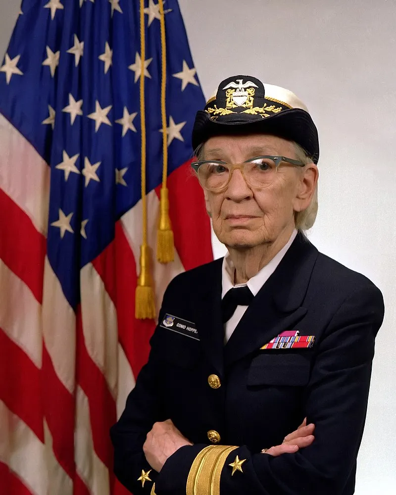 Grace Hopper. Image: Wikimedia Commons