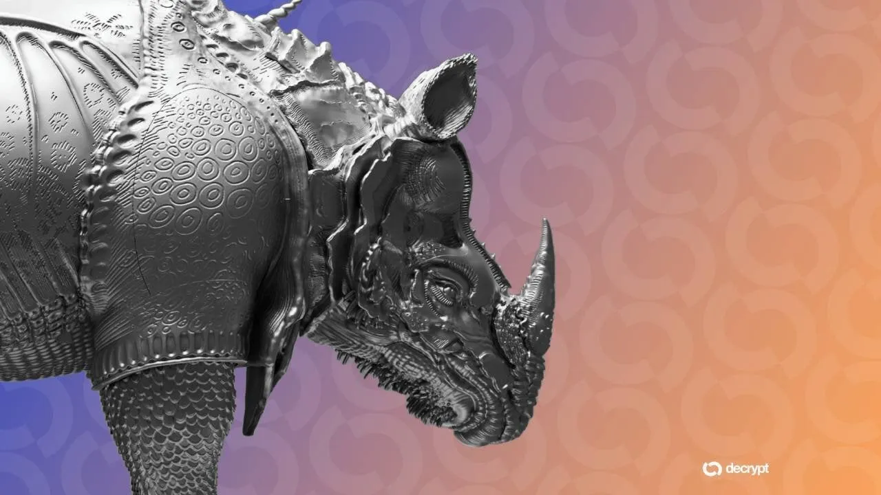 British Museum Embeds Dürer’s ‘Rhinoceros’ in Bitcoin Blockchain With Silver Sculptures